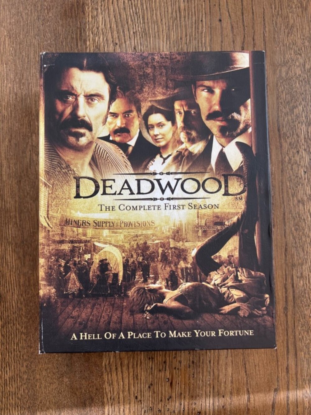 Deadwood 2004 The Complete First Season DVD Western Drama Pre-Owned